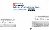 West End -Castle Ward - OS maps from 1953, 1969 and 1995
