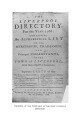 Gore's Directory of Liverpool, 1766 (reprint)