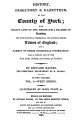 History, Directory & Gazetteer of Yorkshire, Vol. I: West Riding, 1822