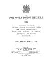Post Office London Directory, 1914. [Part 1: Official Directory]