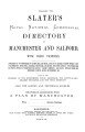 Slater's Directory of Manchester & Salford, 1877-8. [Part 2: Trades, Institutions, Streets,...