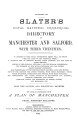 Slater's Directory of Manchester & Salford, 1879. [Part 1: Alphabetical Directory]