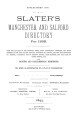 Slater's Manchester & Salford Directory, 1895. [Part 2: Trades, Institutions, Streets, etc.]