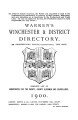 Warren's Winchester Directory, 1900