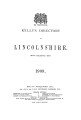Kelly's Directory of Lincolnshire, 1909