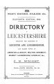 Wright's Directory of Leicestershire, 1892