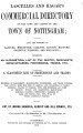 Lascelles & Hagar's Commercial Directory of Nottingham, 1848