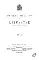 Wright's Directory of Leicester, 1914
