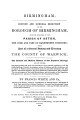 History & Directory of Birmingham, 1849