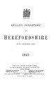 Kelly's Directory of Herefordshire, 1913