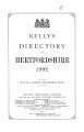 Kelly's Directory of Hertfordshire, 1902