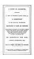 Guide to Leicester, 1843