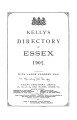 Kelly's Directory of Essex, 1902