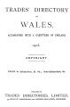 Trades' Directory of Wales, 1903