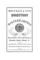 Melville & Co.'s Directory of Wolverhampton, 1851