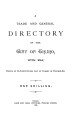 Trade & General Directory of Truro, 1888