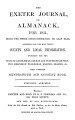 Exeter Journal & Almanac, 1851