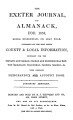 Exeter Journal & Almanac, 1852