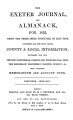 Exeter Journal & Almanac, 1855