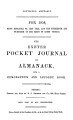 Exeter Pocket Journal & Almanac, 1856