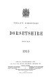 Kelly's Directory of Dorset, 1915