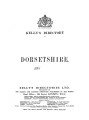 Kelly's Directory of Dorsetshire, 1895
