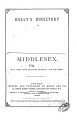 Kelly's Directory of Middlesex, 1914