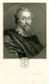 Engraved portrait of Francis Beaumont (1584/5-1616)