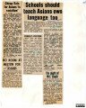 A collection of cuttings from the Leicester Mercury of 1972 regarding the immigration of Ugandan...