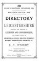 Wright's Directory of Leicestershire, 1892