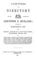 Gazetteer & Directory of Leicestershire & Rutland, 1861