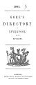 Gore's Directory of Liverpool & its Environs, 1853