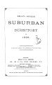 Kelly's London Suburban Directory, 1896. [Part 1. Northern: Localities]