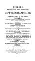 History, Gazetteer and Directory of Nottinghamshire, 1832