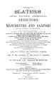 Slater's Directory of Manchester & Salford, 1886. [Part 1: Alphabetical Directory]