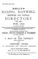 Kelly's Ealing, Hanwell, Brentford & Southall Directory, 1914