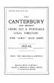 Canterbury & District Directory, 1917-18
