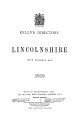 Kelly's Directory of Lincolnshire, 1919