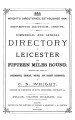 Wright's Directory of Leicester & Fifteen Miles Round, 1883-84