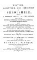 History, Gazetteer & Directory of Shropshire, 1851