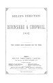 Kelly's Directory of Devon & Cornwall, 1902. [Part 2: Cornwall]
