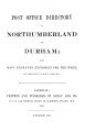 Post Office Directory of Northumberland & Durham, 1858