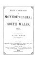 Kelly's Directory of Monmouthshire & S Wales, 1895. [Part 1: Monmouthshire Directory &...