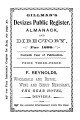 Gillman's Devizes Directory, 1898
