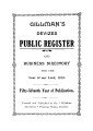 Gillman's Devizes Directory, 1915