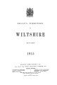 Kelly's Directory of Wiltshire, 1915