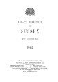 Kelly's Directory of Sussex, 1905. [Part 1: County & Localities]