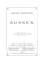 Kelly's Directory of Sussex, 1899