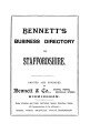 Bennett's Business Directory for Staffordshire, 1914