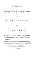 Directory & Guide to Cardiff, 1796